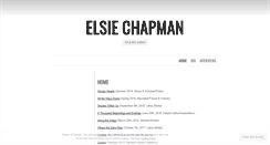 Desktop Screenshot of elsiechapman.com