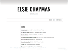 Tablet Screenshot of elsiechapman.com